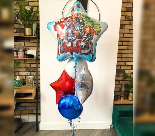 Avenger Theme Balloon Bunch