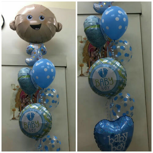 Party Balloon Baby Boy Balloons Bouquet