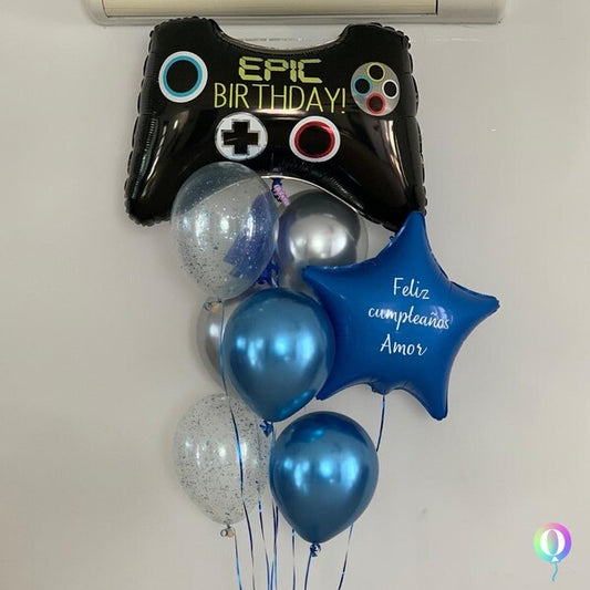 EPIC Birthday Confetti Balloon Bouquet