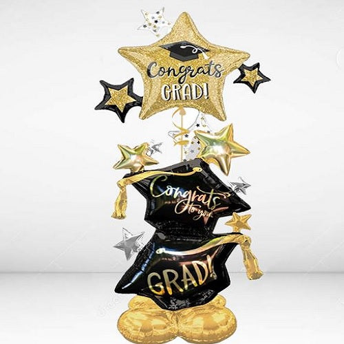 Graduation Helium Balloon Bouquet 5