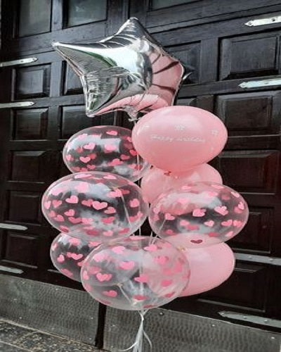 Party Balloon Patel Theme Helium Balloons Bouquet-15