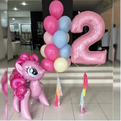 Party Balloon My Little Pony Helium Balloons Bouquet-33