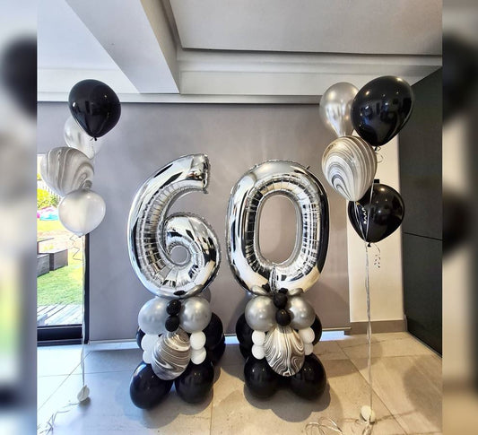 Superagate Theme 60th Birthday Balloon Bouquet