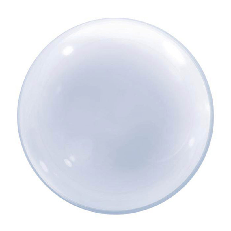 24" CLEAR DECO BUBBLE BALLOON 