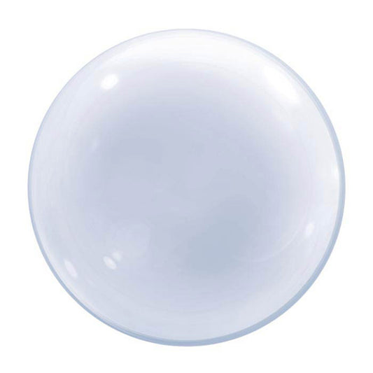 24" CLEAR DECO BUBBLE BALLOON 