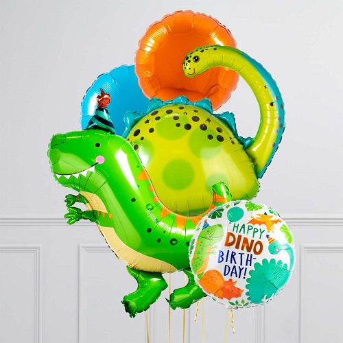 Party Balloon Dinosaur Helium Balloon Bouquet -4
