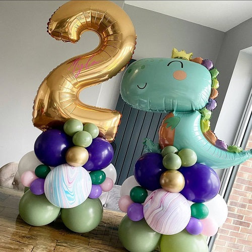 Party Balloon Dinosaur Theme Helium Balloon Bouquet -25