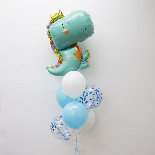 Party Balloon Dinosaur Theme Helium Balloon Bouquet -37