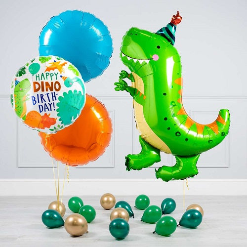 Party Balloon Dinosaur Theme Helium Balloon Bouquet -41