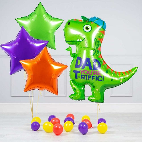 Party Balloon Dinosaur Theme Helium Balloon Bouquet -42