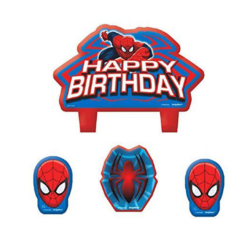 SPIDER-MAN BIRTHDAY CANDLES