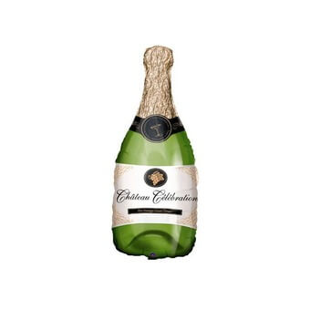 Party Balloons Bubly Wine Foil Balloon A30