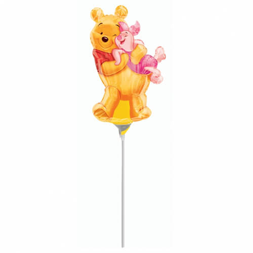 Party Balloon 9" Big Pooh Hug Air-Filled Foil Balloon A30