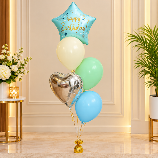 Happy Birthday Balloons Bouquet