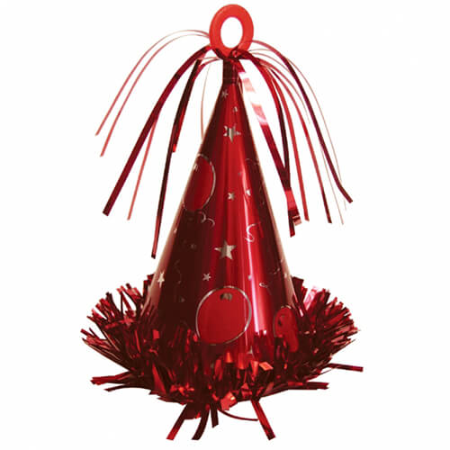 Party Balloons Red Hat Weight 1Ct.