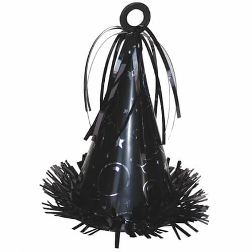 Party Balloon Hat Decoration Weight Black 1Ct.
