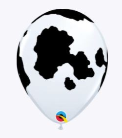 Party Balloon 11 Inch Holstein Cow Balloons -100CT