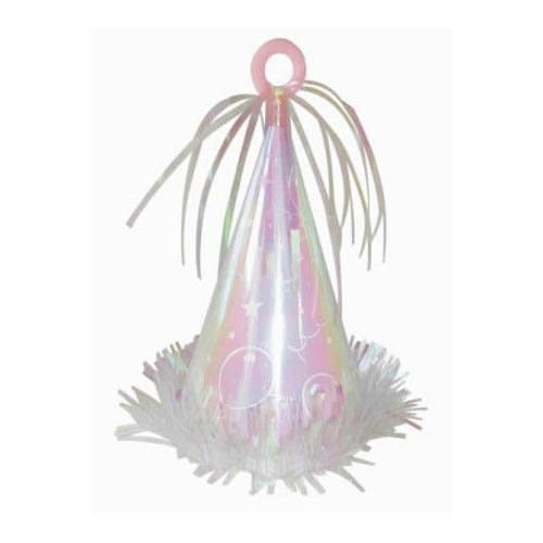 Party Hat Weight Iridescent 1Ct.