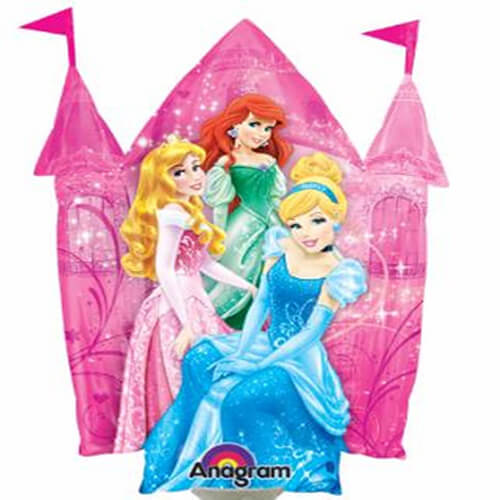 Party Balloon 9" Disney Castle Airfilled Foil Balloon