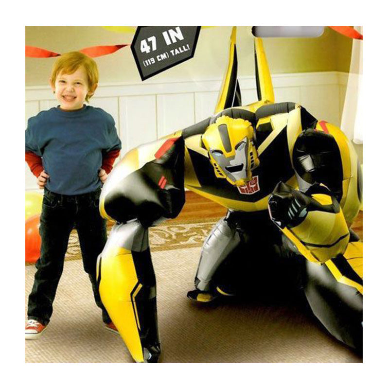 Party Balloon Transformers Bumble Bee Airwalker Foil Balloon 47" 