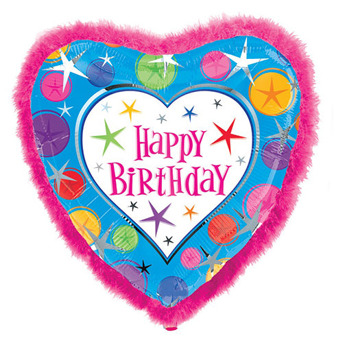 Party Balloon 32" Happy Birthday Doo Dads Foil Balloon P75