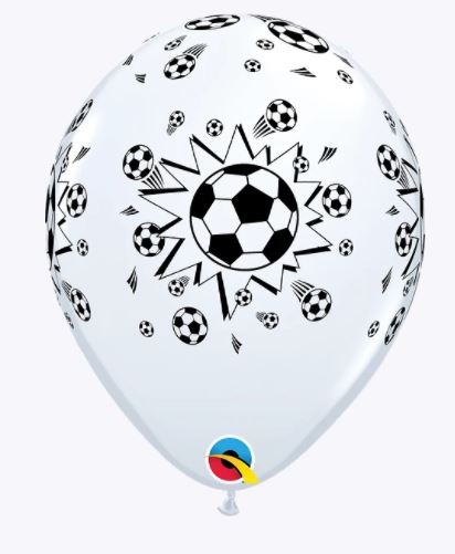 Party  Balloon 11" Soccer Balls Latex Balloon-50CT