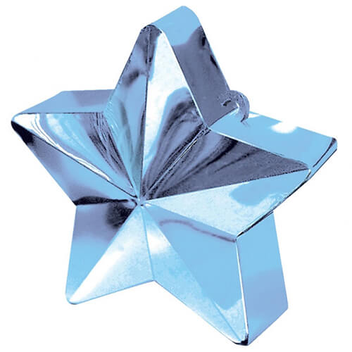 Party Balloons Star Balloon Weight Lite Blue 1Ct.
