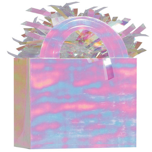 Party Balloons Weight Mini Totel Iridescent 1Ct.