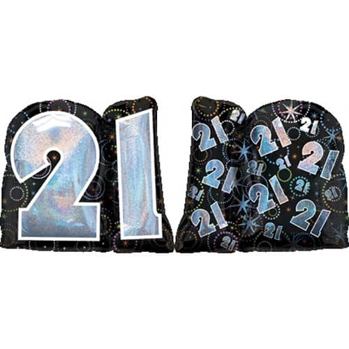 Party Balloons 21st A Time To Party  Foil Balloon 26" 