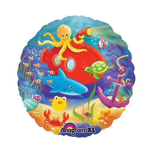 Party Balloon Under The Sea Foil Balloon