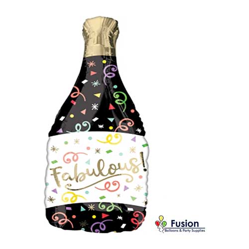 Party Balloon Fabulous Confetti Bubbly Balloon 36" 