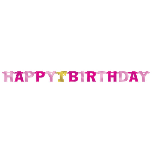 BANNER LATTER FL LG 1ST BDY GIRL
