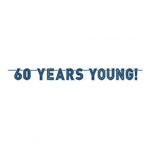 LETTER BANNER HAPPY B-DAY MAN 60
