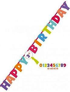 Party Balloon Add An Age Jumbo Kit Last One  Letter Banner