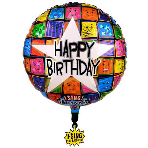 Party Balloon 28" Sweet Little Cupcake Boy Foil Balloon P60