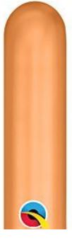 Party Balloon 260Q Chrome Copper Latex Balloons-100CT