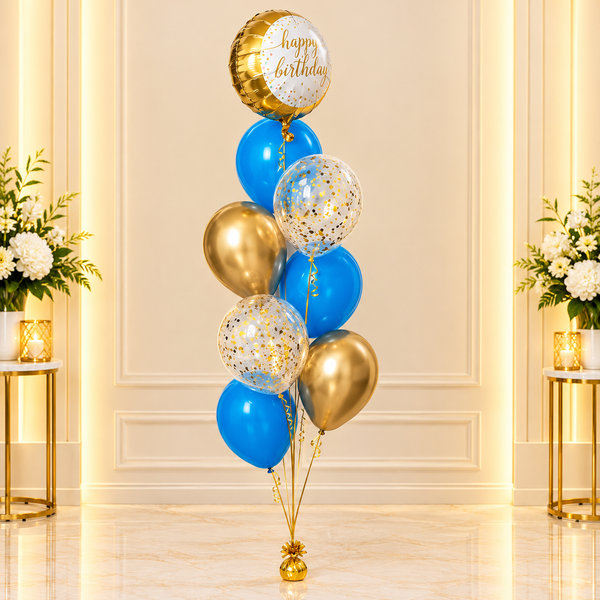 Happy Birthday Balloons Bouquet