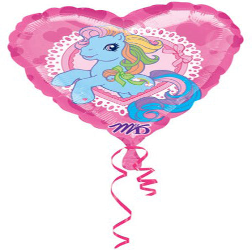 Party Balloon Pony Love Heart Foil Balloon