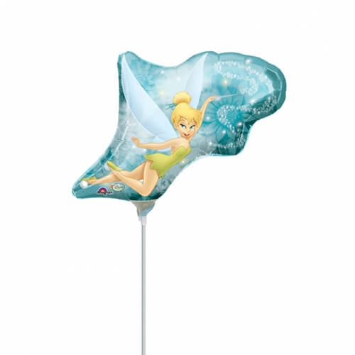 Party Balloon 9" Disney Tinker Bell Airfilled Foil Balloon