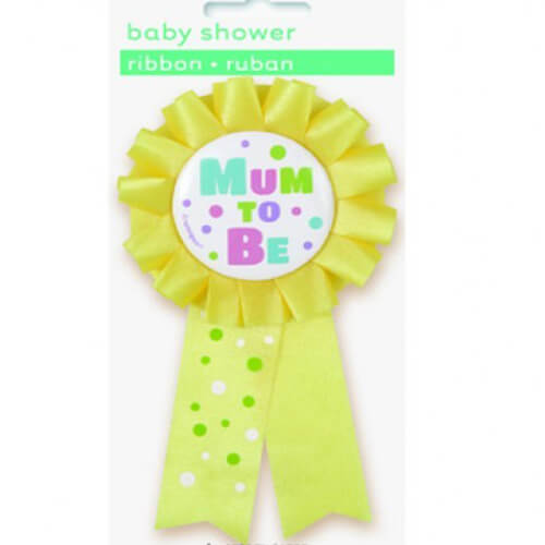 Party Balloons Mom To Be Award Ribbon