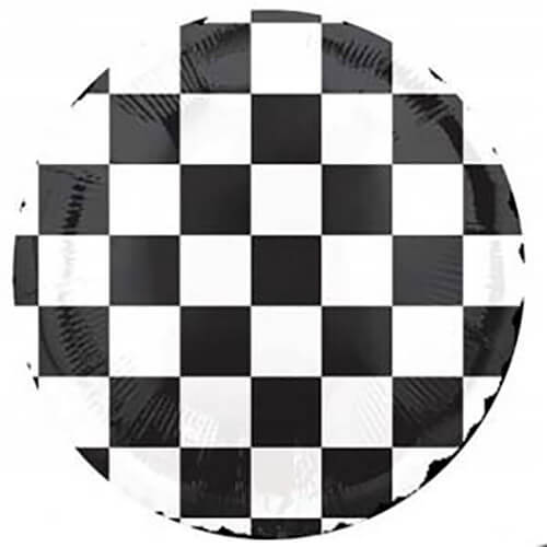 Party Balloon 17"Checkerboard Foil Balloon S30 