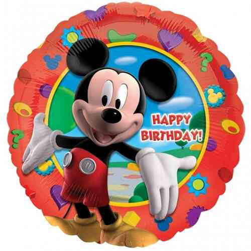 Party Balloon 18" Mickeys Clubhouse Birthday Foil Balloon S60