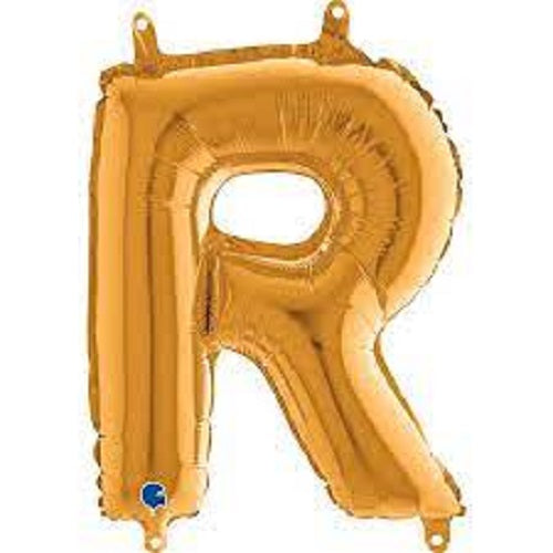 14" Gold Letter (R) Foil Balloon 