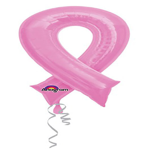 Party Balloon 19"Pink Ribbon Social Foil Balloon P30 