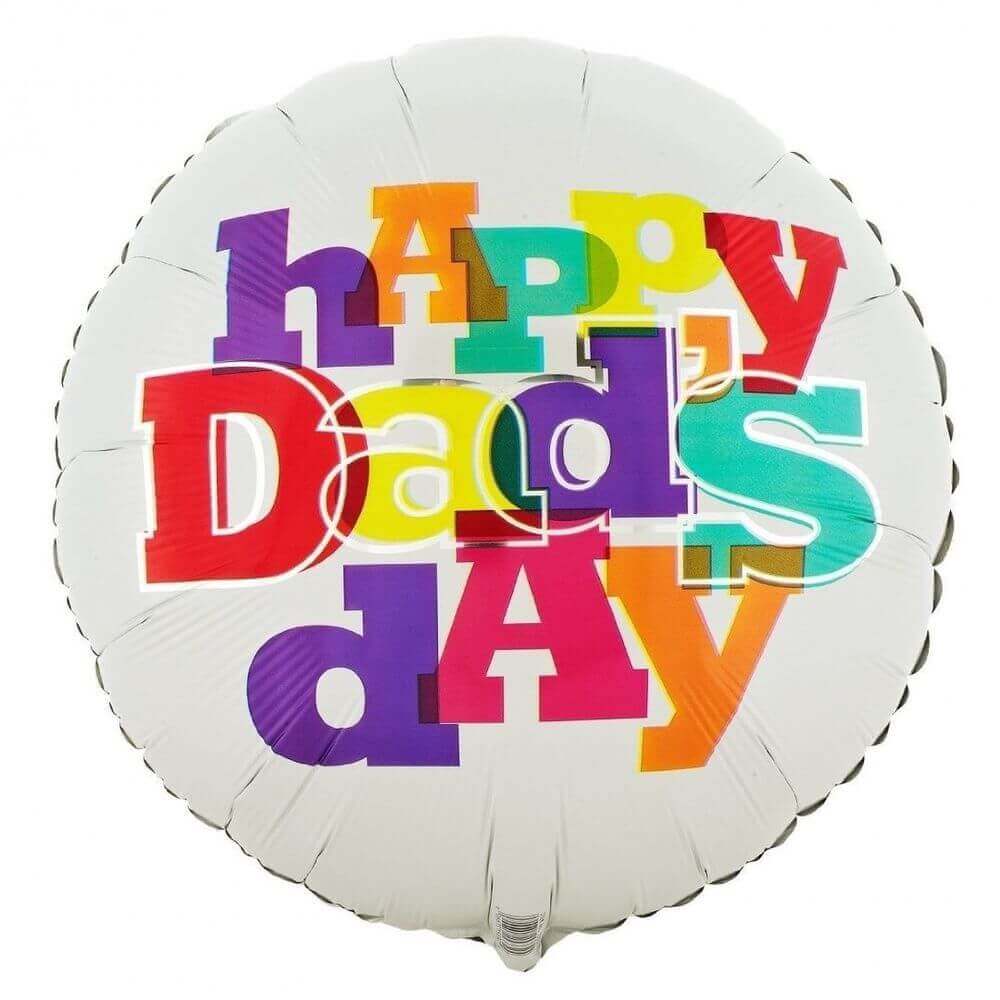 Party Balloon 18" Happy Dad's Day Foil Balloon S40
