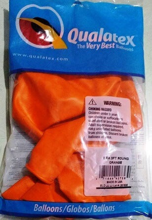 Party Balloon 3FT Coral   Latex Balloons -2CT
