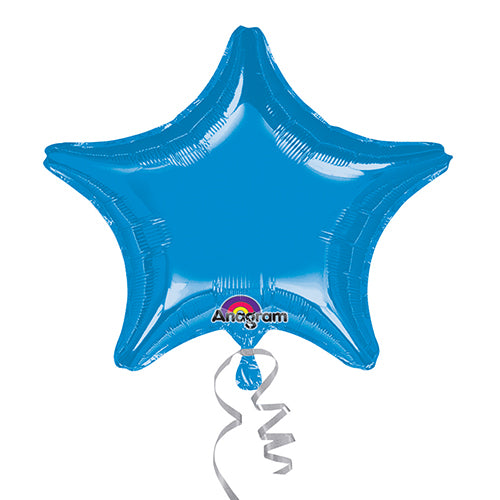 Party Balloon 36"Jumbo Blue Star Foil Balloon P20