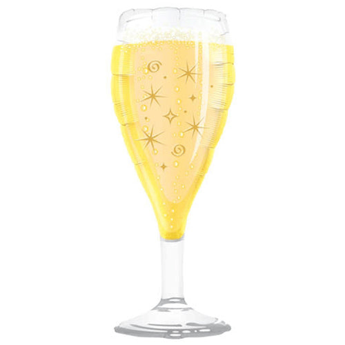 Party Balloon 39" Celebrate Toasting Glass Shape Balloon