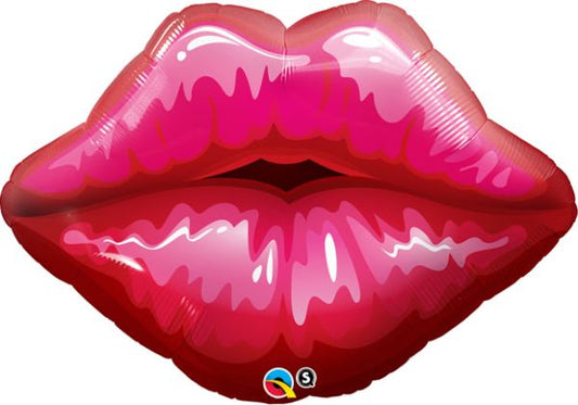 Valentine Day Lips 30" Foil Balloon 