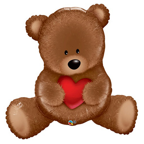 Party Balloons 35" Teddy Bear Love Foil Balloon